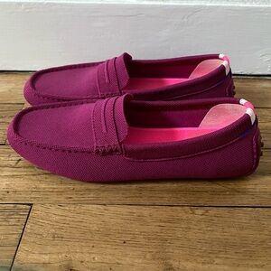 Rothy’s pink The Driver Loafers women’s size 9.5 GREAT CONDITION